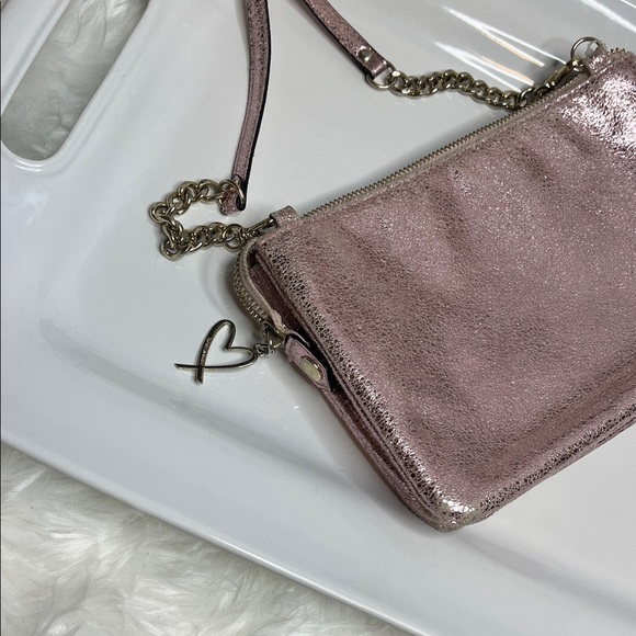 Victoria's Secret Metallic Pink Crossbody Bag - Picture 6 of 10